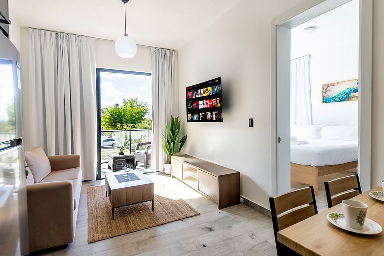 1 habitación en Punta Cana con piscina y gimnasio