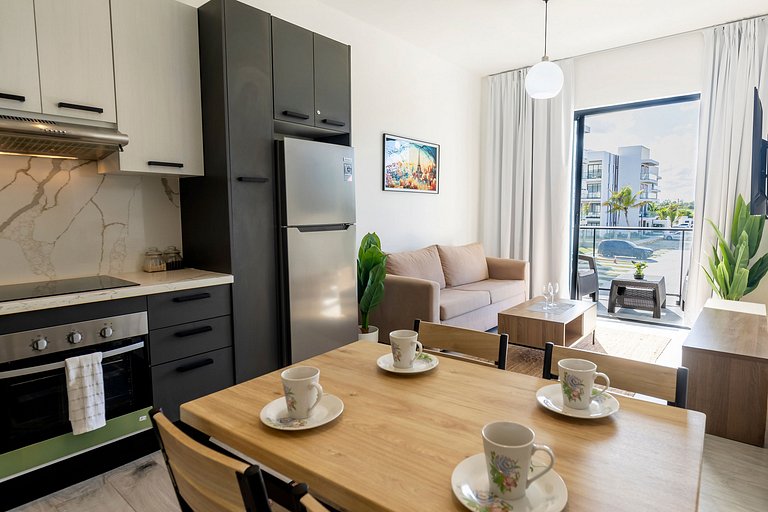1 habitación en Punta Cana con piscina y gimnasio