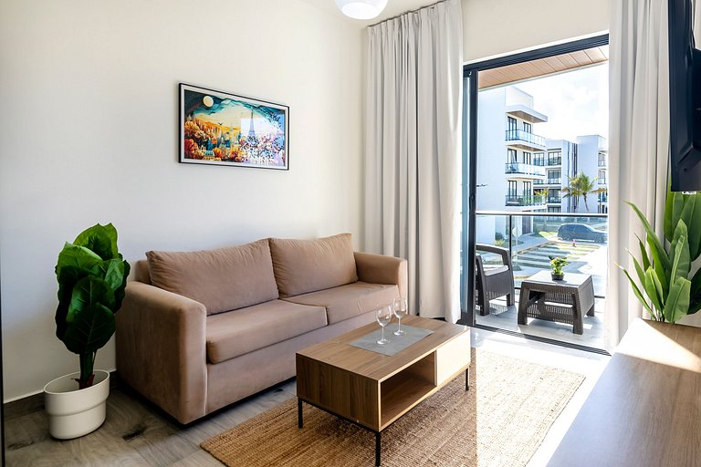 1 habitación en Punta Cana con piscina y gimnasio