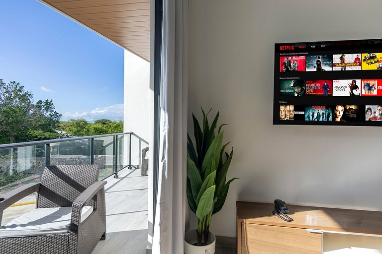 1 habitación en Punta Cana con piscina y gimnasio
